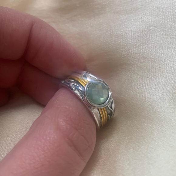 Siren Mixed Metal Ring - Picture 2 of 4